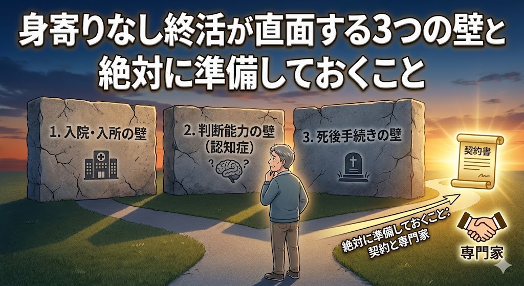 身寄りなし終活